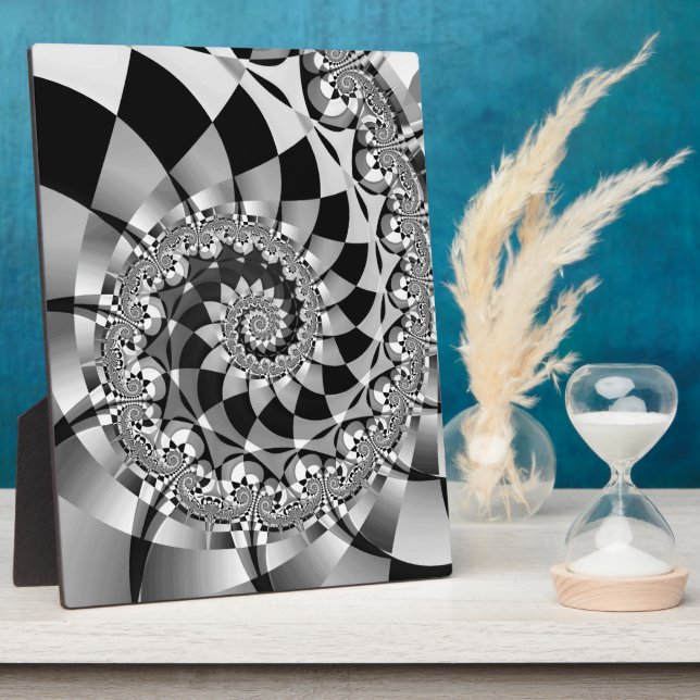 "Down the Rabbit Hole" Large Plaque (Side)