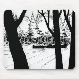 Down the River Mouse Pad