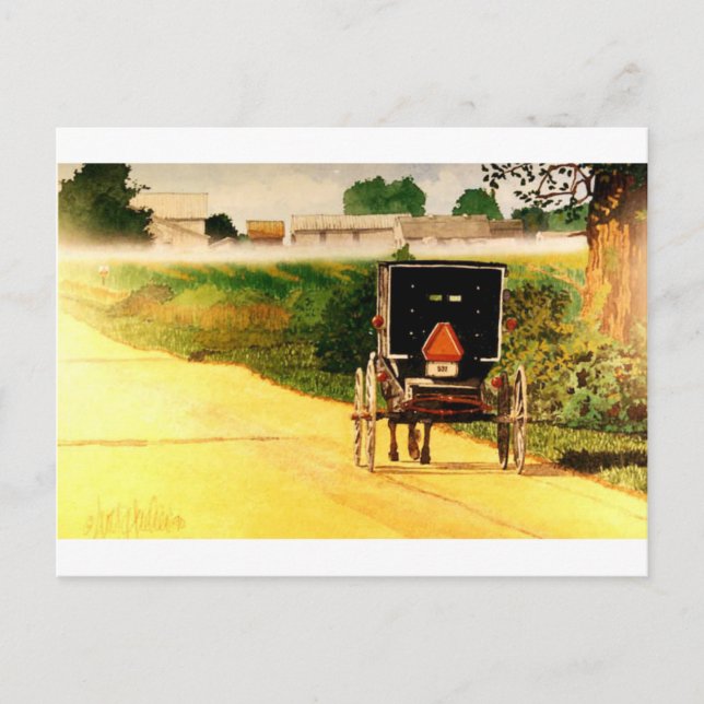 Down the Road Postcard (Front)