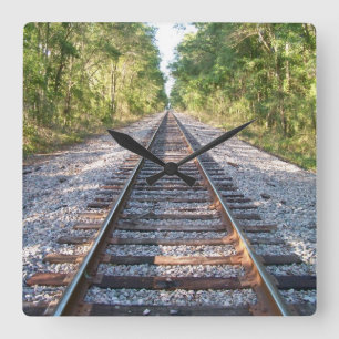 Down the Tracks Clock