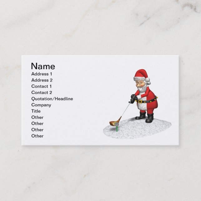Down Time Business Card (Front)