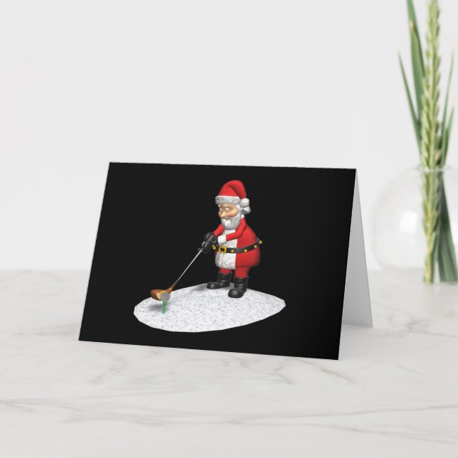 Down Time Holiday Card (Front)