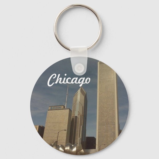 Down town Chicago, Keychain (Front)