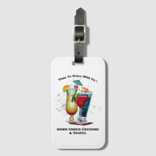 Down Under Cruising & Travel Luggage Tag