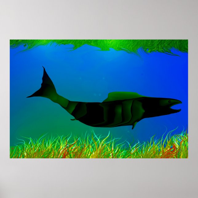 Down Under Digital Painting Poster (Front)