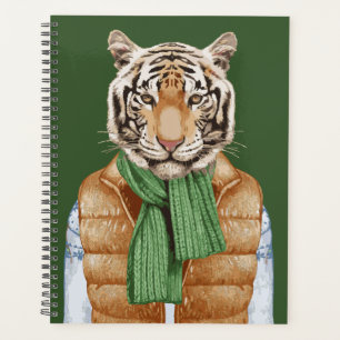 Down Vest Tiger Planner