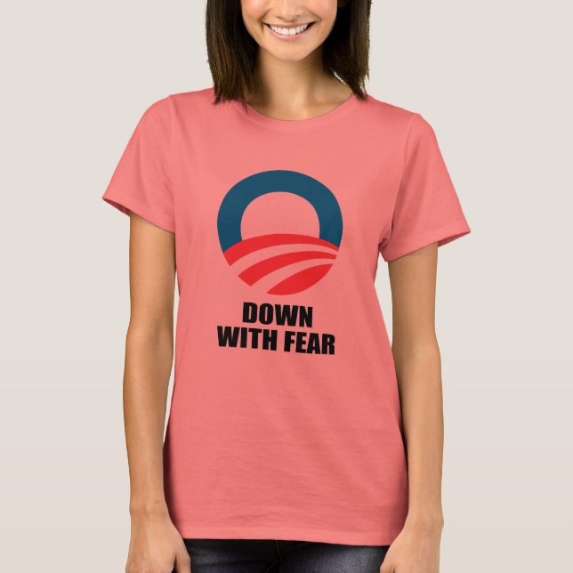 DOWN WITH FEAR T-Shirt (Front)