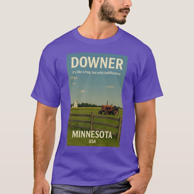 Downer Minnesota USA T-Shirt (Front)