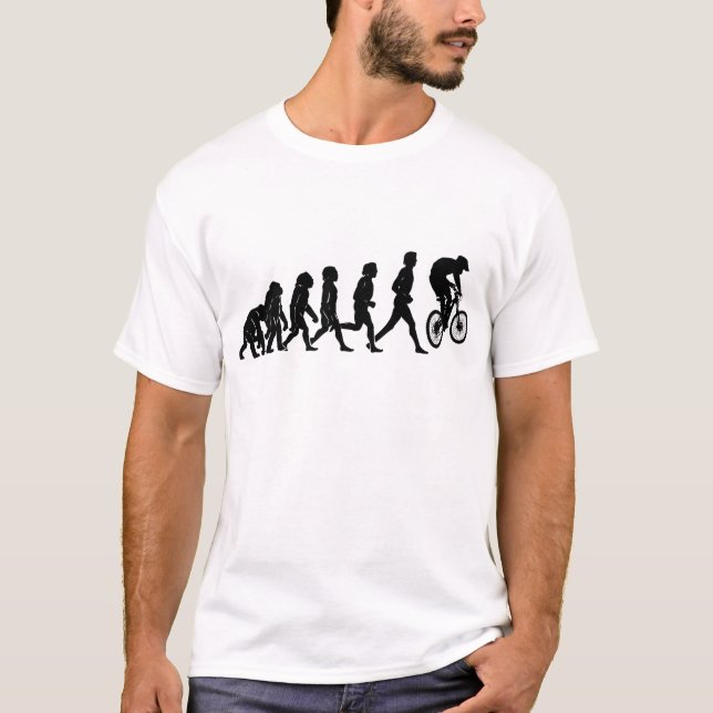 Downhill evolution T-Shirt (Front)