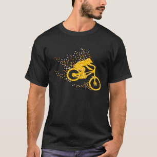 Downhill Geometry Polygon MTB Mountain Bike Bike P T-Shirt