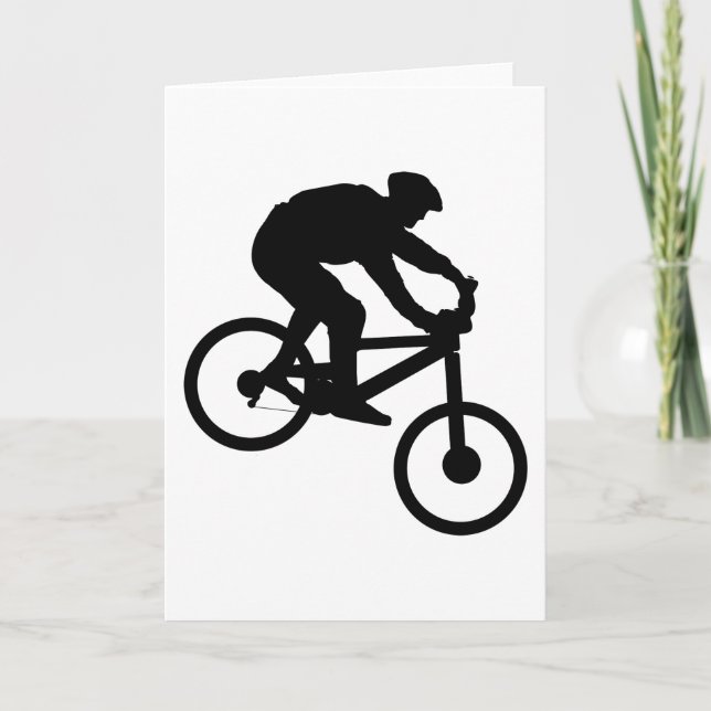 Downhill Holiday Card (Front)