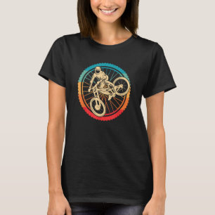 Downhill Mountain Bike Biker Vintage Boys Men MTB T-Shirt