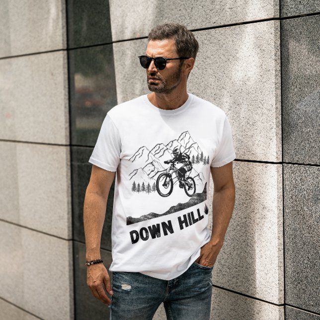 Downhill Mountain Biking  T-Shirt (Creator Uploaded)