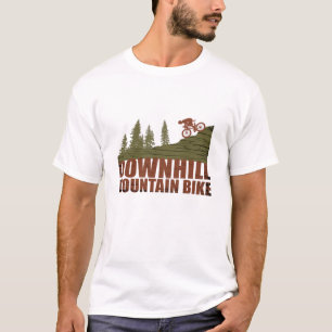 Downhill mountain biking vintage T-Shirt