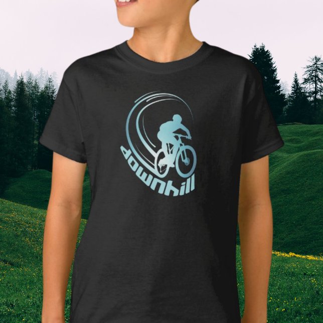 Downhill Mountainbike MTB clothing kids T-Shirt (Creator Uploaded)