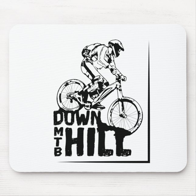Downhill MTB Mouse Pad (Front)