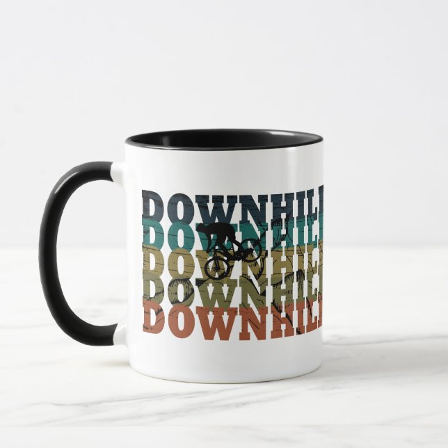 Downhill MTB Mug (Left)