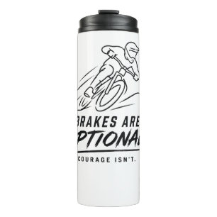 Downhill MTB Rider Thermal Tumbler