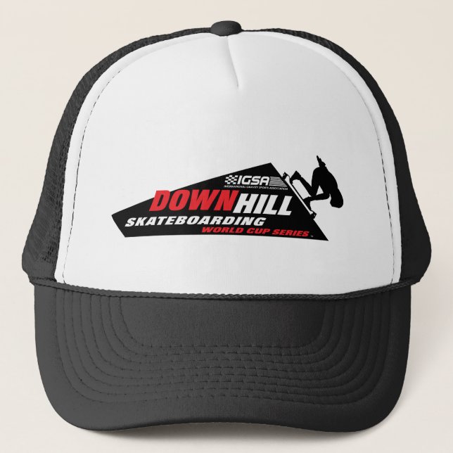Downhill Skateboarding World Cup Series Hat (Front)