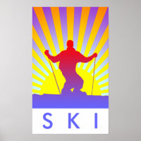 downhill ski