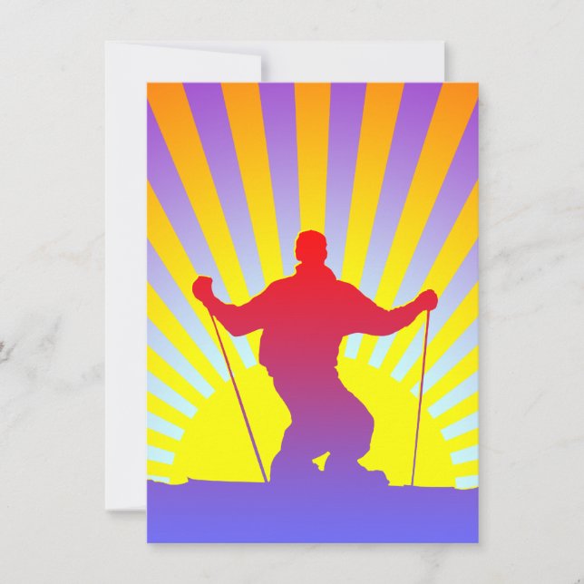 downhill skier (Front)