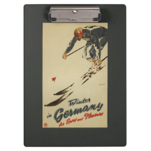 Downhill Skier - Sport and Pleasure Promo Clipboard
