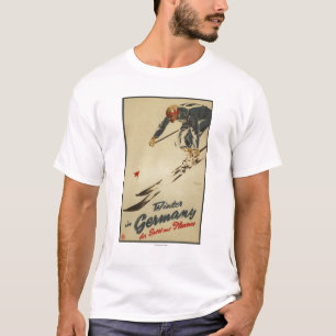 Downhill Skier - Sport and Pleasure Promo T-Shirt