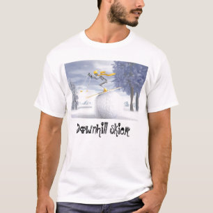Downhill skier T-Shirt