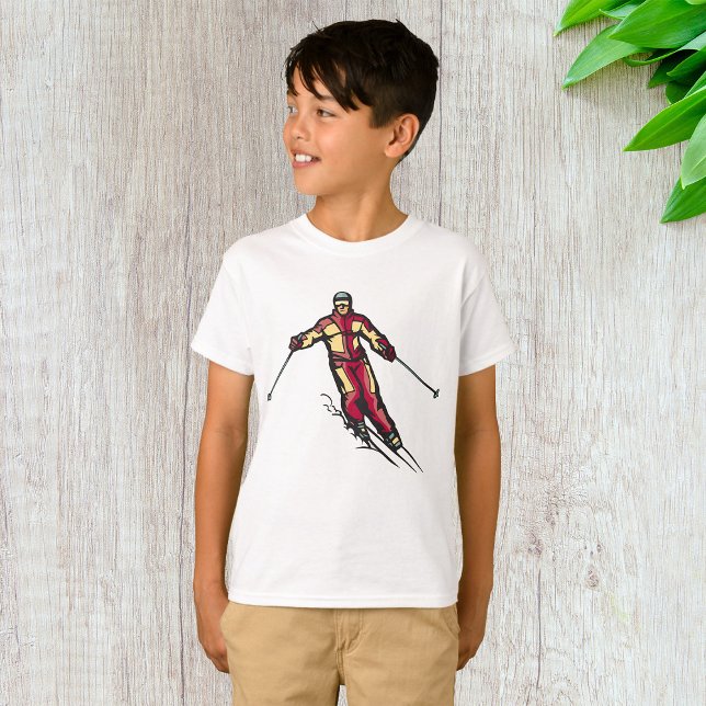 Downhill Skier T-Shirt (Creator Uploaded)