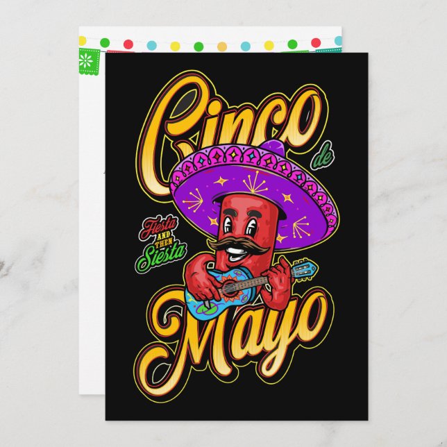 Download Choice Cinco de Mayo Invitation (Front/Back)