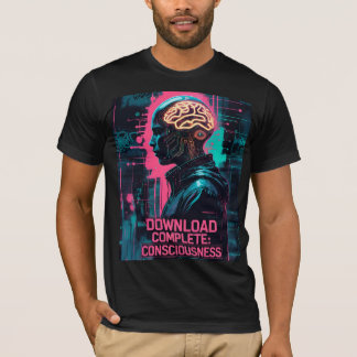 Download Complete: Consciousness – Neural Graffiti T-Shirt
