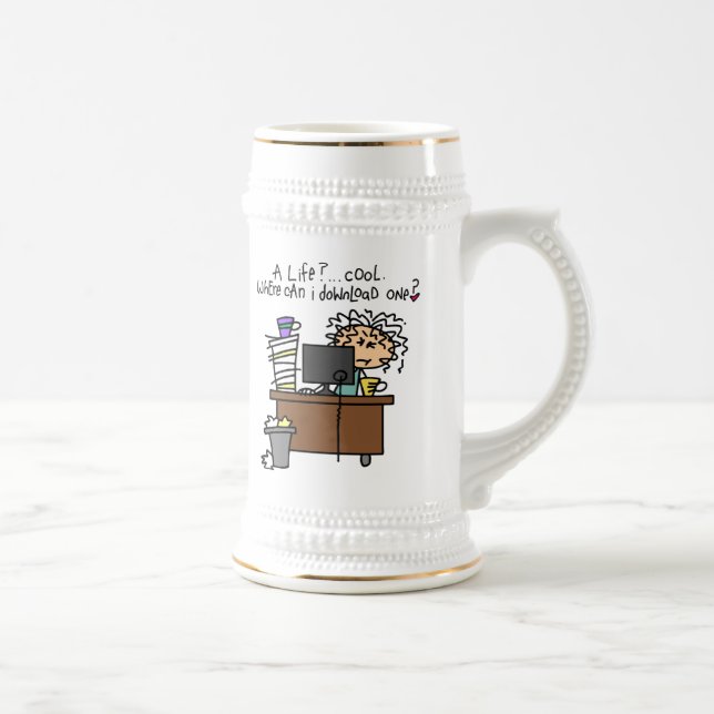 Download Life Humour Beer Stein (Right)