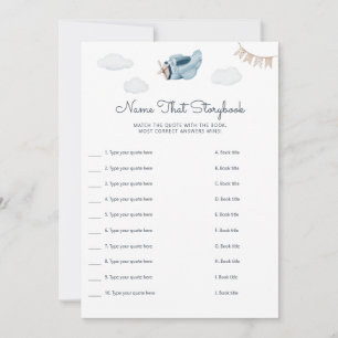 Downloadable Name That Storybook Game Card