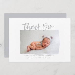 downloadable Script thank you birth announcement