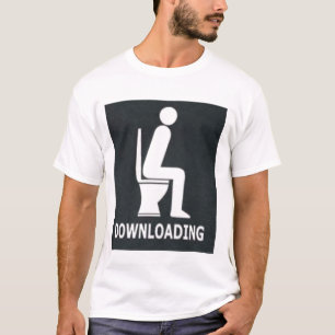 downloading T-Shirt