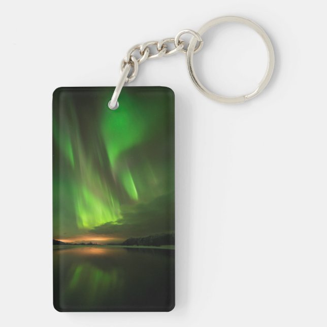 Downstream Aurora Key Ring (Back)