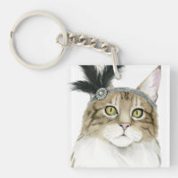 Downton Cat | Adorned With Feathers