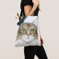Downton Cat | Adorned With Feathers