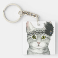 Downton Cat | Bejeweled With Lace