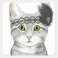 Downton Cat | Bejeweled With Lace