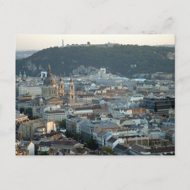Downtown Budapest Postcard (Front)