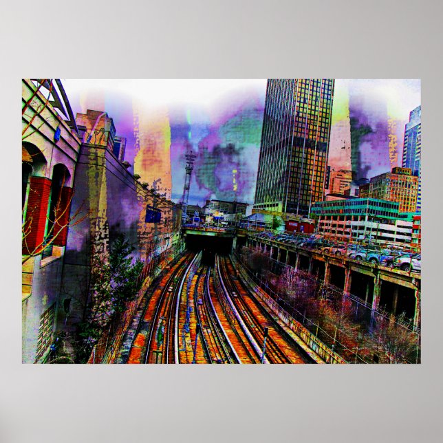 Downtown Chicago Poster (Front)