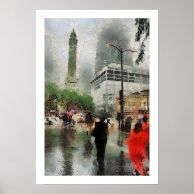 Downtown Chicago Poster (Front)
