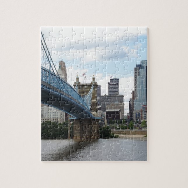 Downtown Cincinnati Jigsaw Puzzle (Vertical)