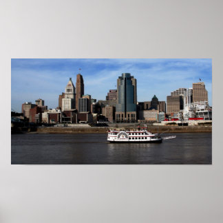 Downtown Cincinnati Poster