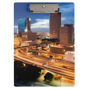 Downtown City View Clipboard