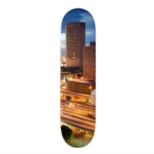 Downtown City View Skateboard