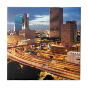 Downtown City View Tile