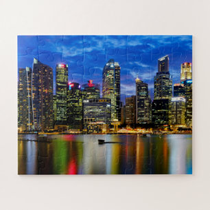 Downtown core jigsaw puzzle