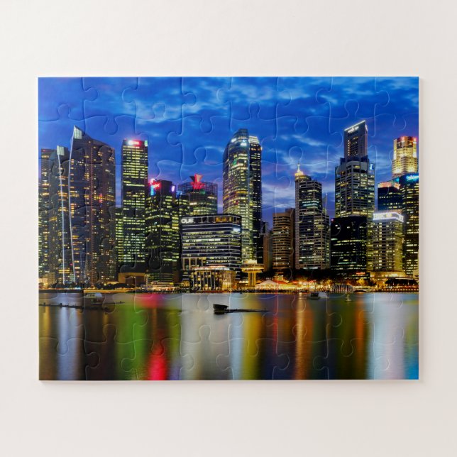 Downtown core jigsaw puzzle (Horizontal)